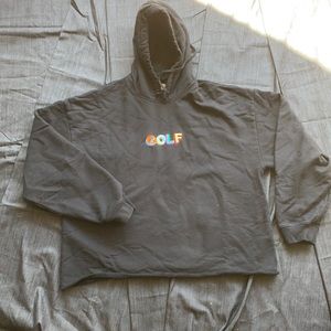 Golf Black Hoodie
